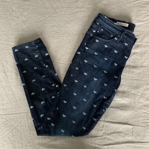 AG ❤️ Heart Print Jeans❤️ - Picture 2 of 3